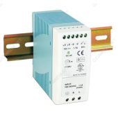 Ethernet kytkin - Virtalähde 120W/48V DIN-kisko - Gigamedia
